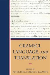 book Gramsci, Language, and Translation