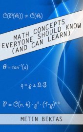 book Math Concepts Everyone Should Know (And Can Learn)