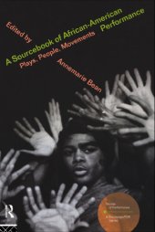 book A Sourcebook on African-American Performance: Plays, People, Movements