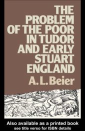 book Problem of the Poor in Tudor and Early Stuart England