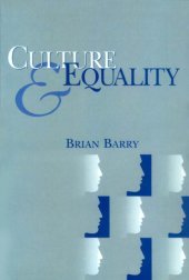 book Culture and Equality: an Egalitarian Critique of Multiculturalism