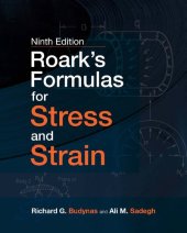 book ROARK'S FORMULAS FOR STRESS AND STRAIN.