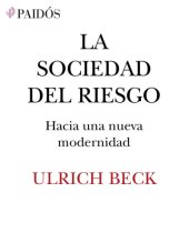 book La sociedad del riesgo