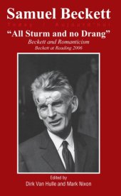 book All sturm and no drang Beckett and romanticism: Beckett at Reading 2006