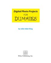 book Digital photo projects for dummies