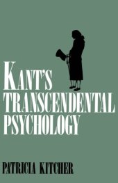 book Kant's Transcendental Psychology