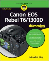 book Canon EOS Rebel T6/1300D For Dummies