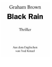 book Black Rain Thriller