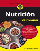 book Nutrición para dummies