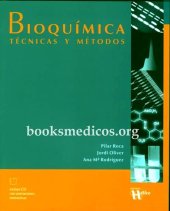 book Bioquímica : técnicas y métodos.