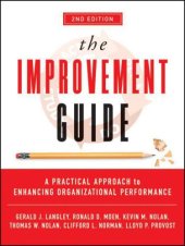 book The Improvement Guide: A Practical Approach to Enhancing Organizational Performance