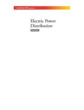 book Electric Power Distribution