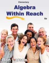 book Elementary algebra within reach