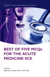 book Best of five MCQs for the acute medicine SCE