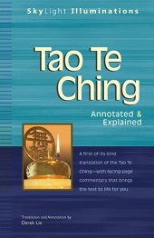 book Tao te ching: annotated & explained