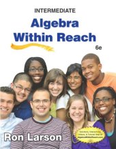 book Intermediate algebra within reach