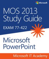 book MOS 2013 study guide for Microsoft PowerPoint 77-422