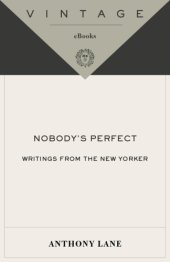 book Nobody's perfect: writings from the New Yorker