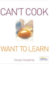 book Cant Cook Want to Learn