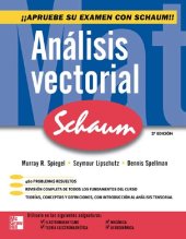 book Teoría y problemas de análisis vectorial y una introducción al análisis tensorial