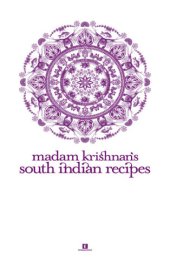 book Madam Krishnan's South Indian Recipes