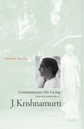 book Commentaries on living 2: from the notebooks of J. Krishnamurti