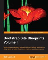 book Bootstrap site blueprints. Volume II