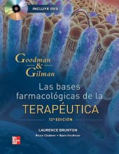 book Las Bases farmacológicas de la terapéutica