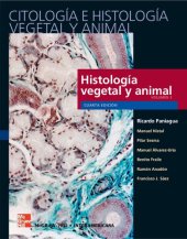 book Citología e histología vegetal y animal. Vol. II, Histología vegetal y animal