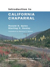 book Introduction to California Chaparral