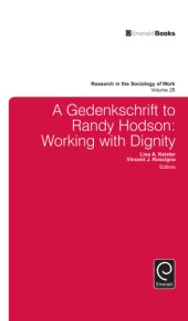 book A Gedenkschrift to Randy Hodson