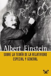 book Sobre la teoría de la relatividad especial y general