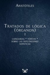 book Tratados de lógica (Órganon) I