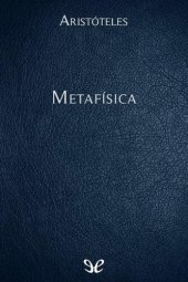 book Metafísica