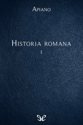 book Historia romana I