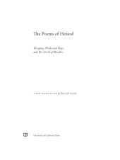 book The poems of Hesiod: Theogony, Works and days, and the shield of Herakles