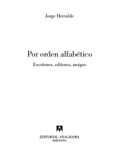 book Por orden alfabético