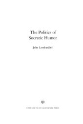 book The Politics of Socratic Humor