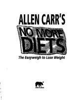 book No More Diets: The Easyweigh to Lose Weight