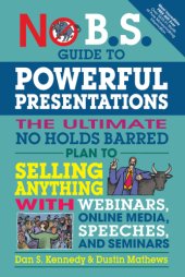 book No B.S. Guide to Powerful Presentations