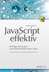 book JavaScript effektiv