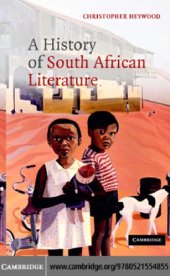 book A history of South African literature