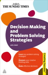 book Decision Making and Problem Solving Strategies