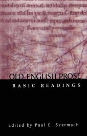 book Old English Prose: Basic Readings