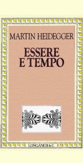 book Essere e tempo