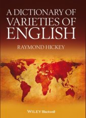 book A Dictionary of Varieties of English