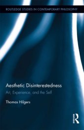 book Aesthetic disinterestedness: art, experience, and the self