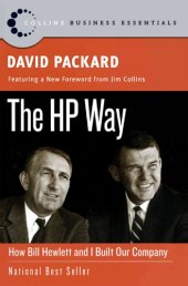 book The HP way: how Bill Hewlett and I built our company