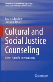 book Cultural and social justice counseling client-specific interventions