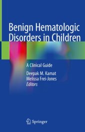 book Benign Hematologic Disorders in Children: A Clinical Guide